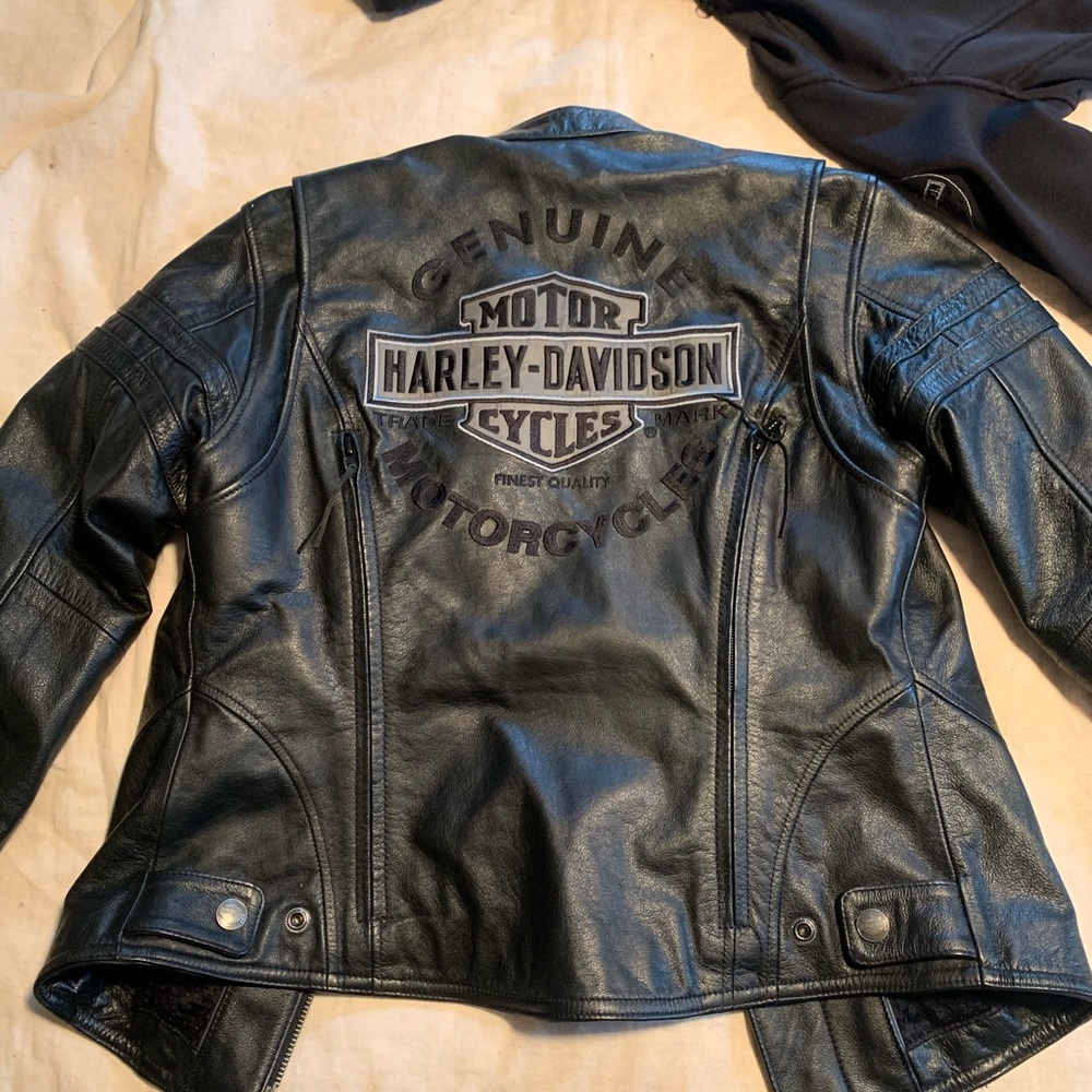 Women’s Harley Davidson Leather riding jacket